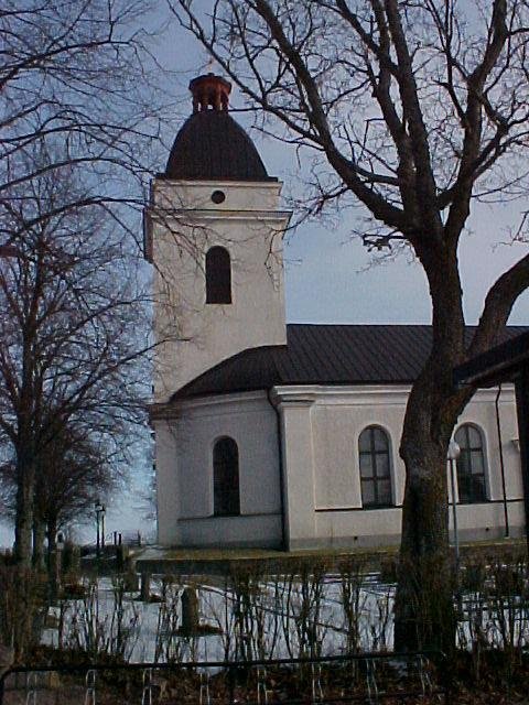 The Church at Väderstad, built in the 1820s